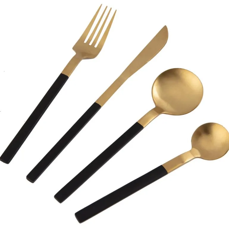 Menagere 16pcs metal or manche n