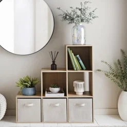 Meuble escalier + 3 paniers