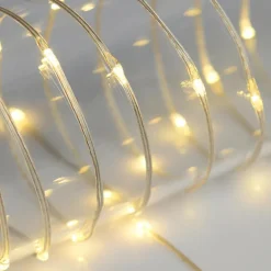 Microled 100 led a pile blanc ch