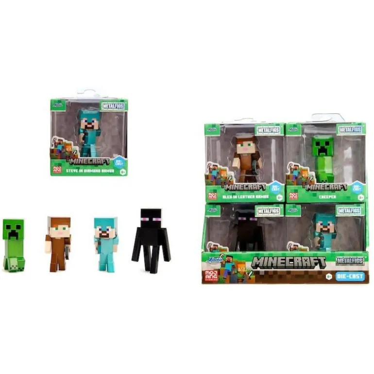 Minecraft figurines jada