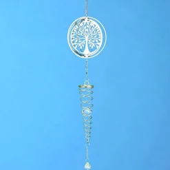 Mobile a vent spirale 3d