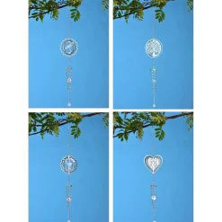 Mobile a vent spirale 3d