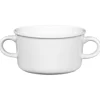 Mug a soupe en porcelaine blanc