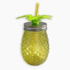Mug ananas avec paille 0.5l