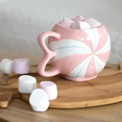 Mug bonbon 3d rose