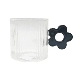 Mug strie hanse marguerite 2 ass