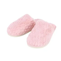 Mule embossee losanges femme