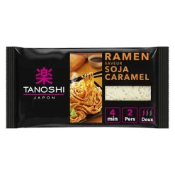 Nouilles ramen soja caramel