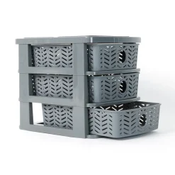 Organiseur 3 tiroirs chevron