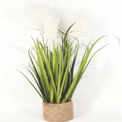 Pampas artificielles pot corde