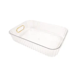 Panier rangement transparent m