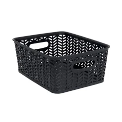 Paniere de rangement chevron