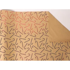 Papier cadeau enfant kraft et fo