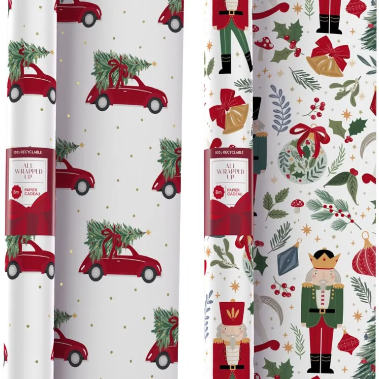 Papier cadeau 8m traditionnel