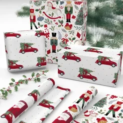 Papier cadeau 8m traditionnel