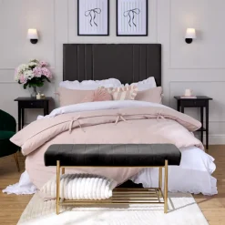 Parure nouettes 200x200 rose blu