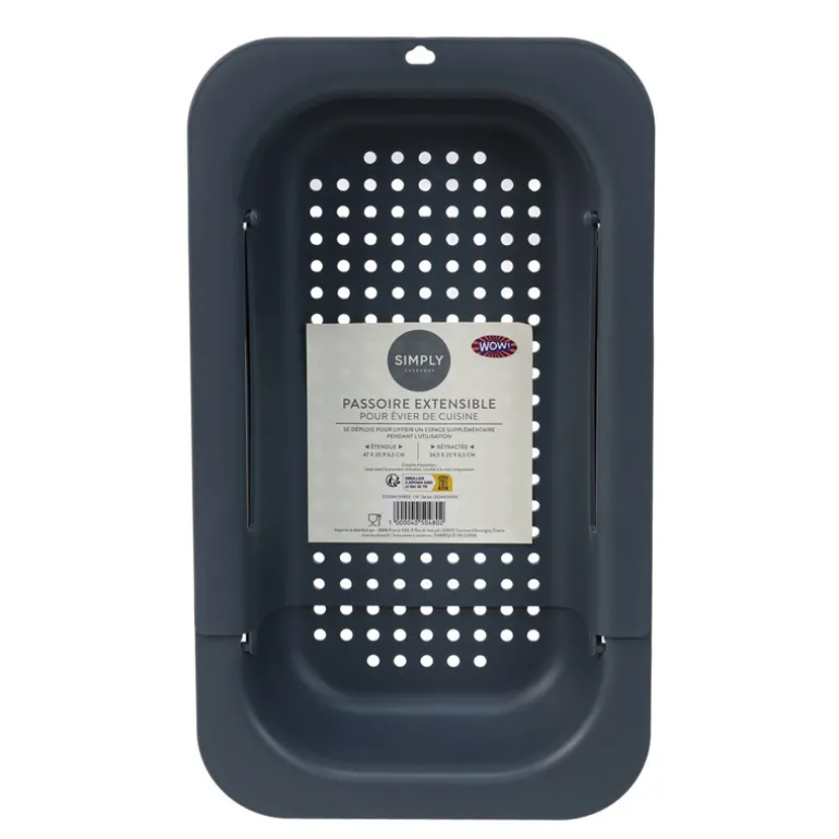 Passoire evier extensible