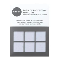 Patin antiderapant decoupable