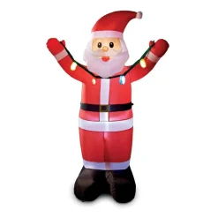 Pere noel gonflable led h182cm