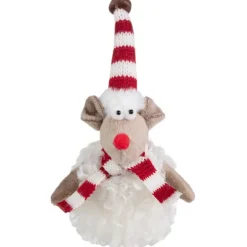 Petit souris noel deco a suspend