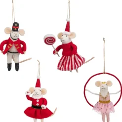 Petits souris en peluche a suspe