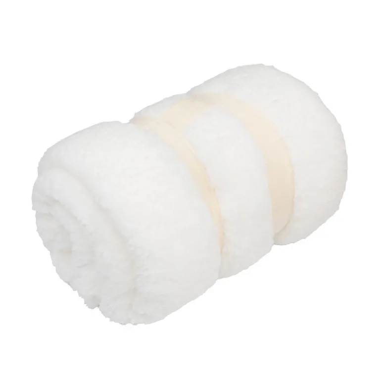 Plaid teddy 130x160cm creme