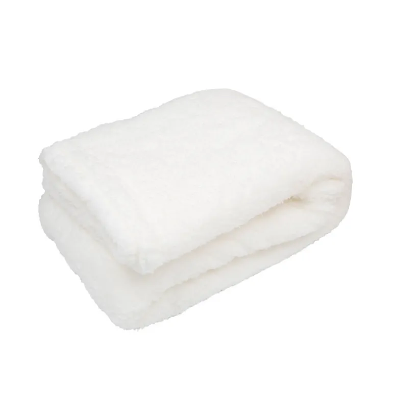 Plaid teddy 130x160cm creme