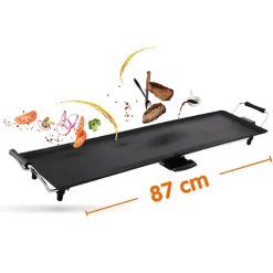 Plancha electrique 87x22cm 1800w