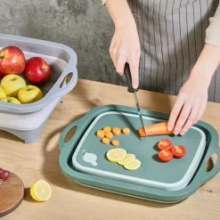 Planche a decouper bassine 2en1