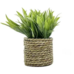 Plante artificielle pot jonc