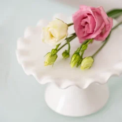 Plateau ceramique sur pied