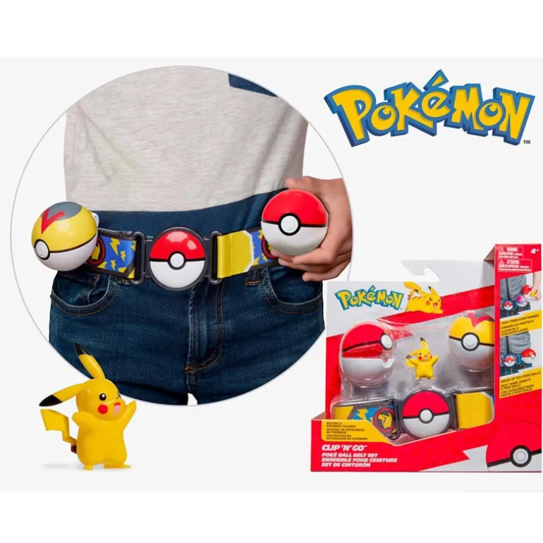 Pok ceinture poke ball pikachu