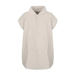 Poncho de plage adulte beige