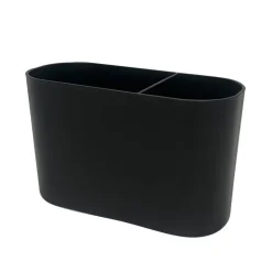 Porte brosse a dent noir mat