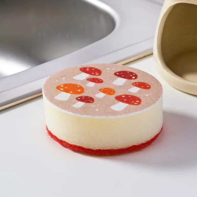 Porte eponge en ceramique cosy