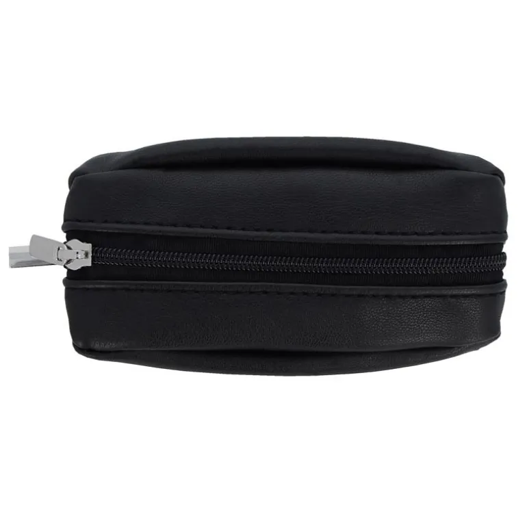 Porte monnaie grain de cafe noir