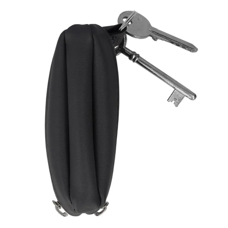 Porte monnaie grain de cafe noir