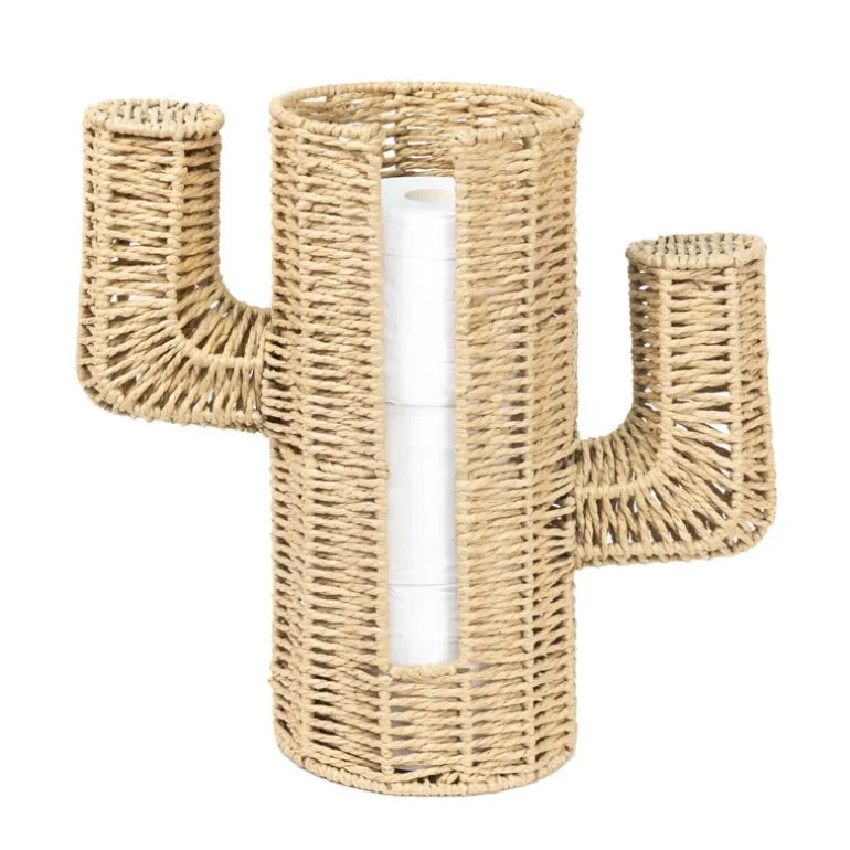 Porte papier toilette cactus