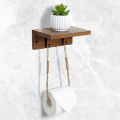 Porte rouleau corde avec support