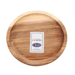 Porte-savon en bois o13x1.5cm