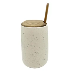 Pot a sel naturel avec couvercle