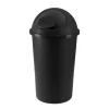 Poubelle big hoop 45l noir