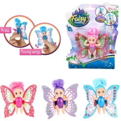 Poupee fee 8cm ailes