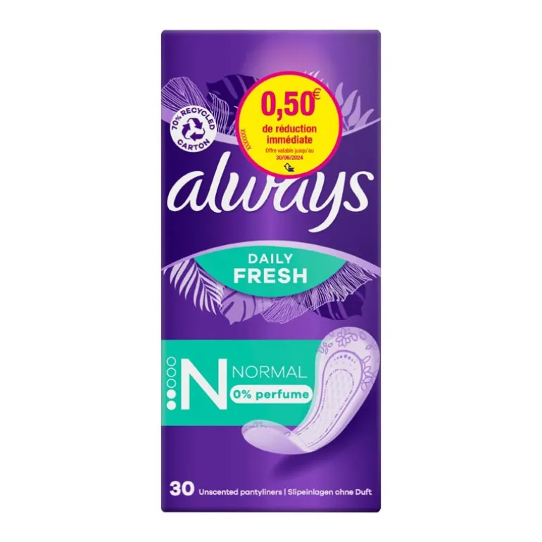 Protege-slips x30 fresh &protect