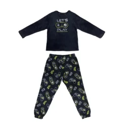 Pyjama garcon polaire let's play