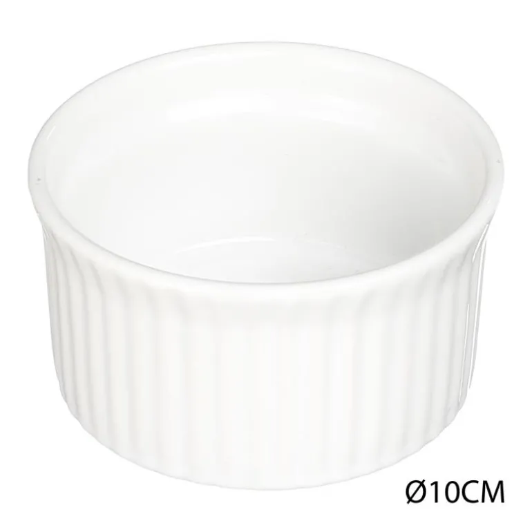 Ramequin ceramique blanc d9cm