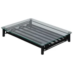 Range capsule tiroir metal noir