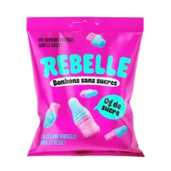 Rebelle bonbons bouteilles 50g