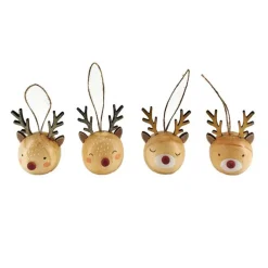 Renne en bois a suspendre