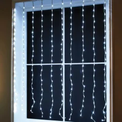 Rideau 240 led cascade - blanc f
